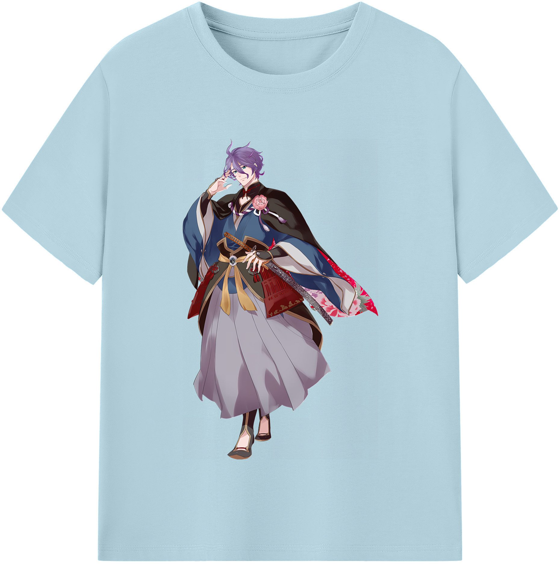 （画像用） 刀剣乱舞 Touken Ranbu 綿100％半袖Tシャツ（フロントプリント）